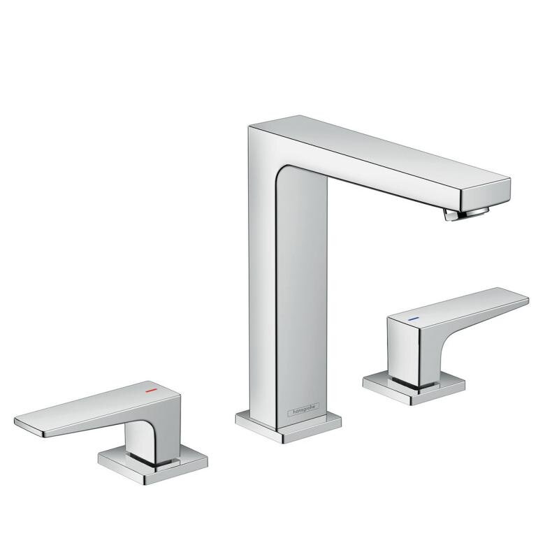 Изображение товара Смеситель для раковины Hansgrohe Metropol 32515000 хром двухвентильный