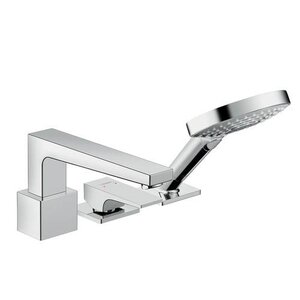 Изображение товара Смеситель для ванны и душа Hansgrohe Metropol, 32550000, монтаж на борт ванны, хром Изображение товара Смеситель для ванны и душа Hansgrohe Metropol, 32550000, монтаж на борт ванны, хром