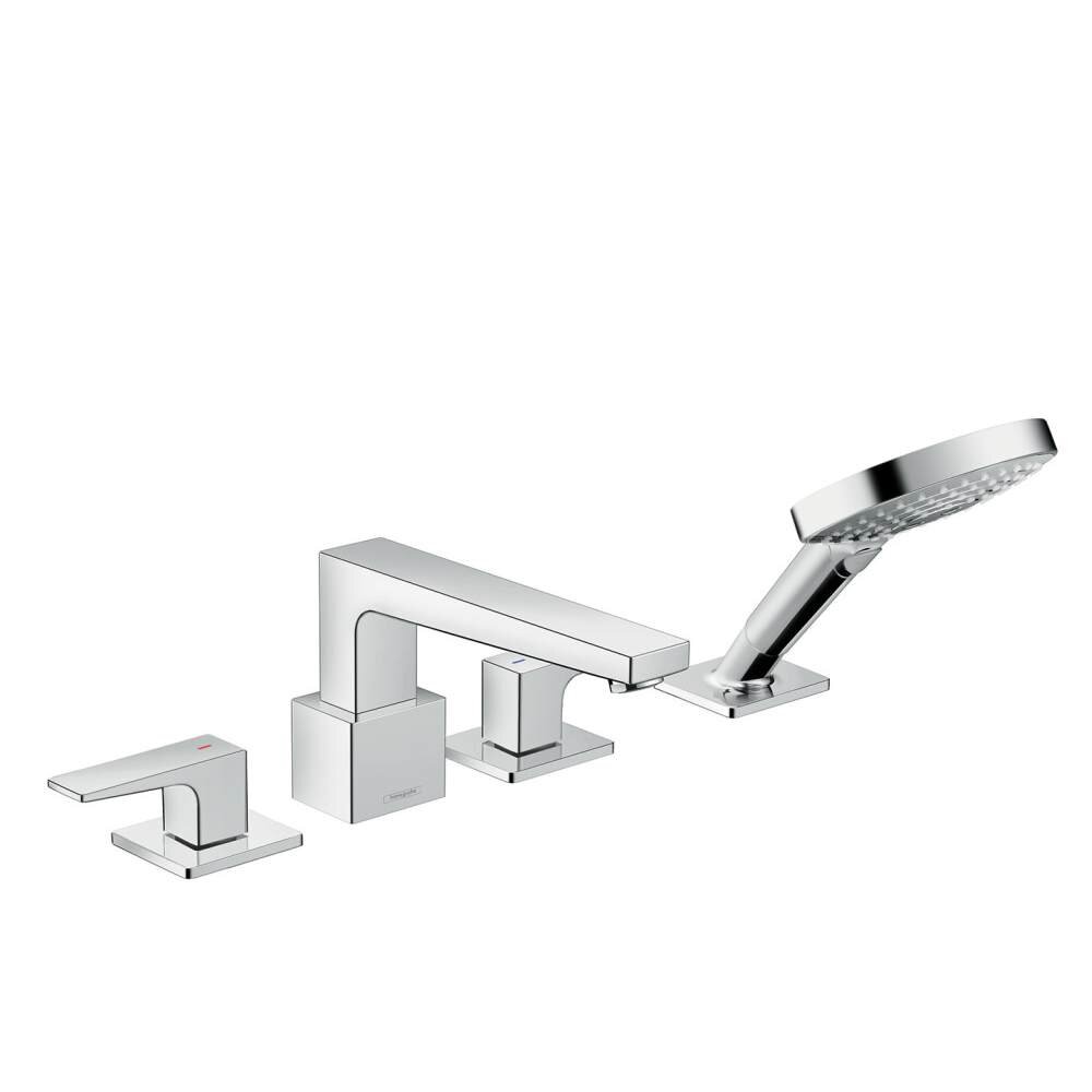 Изображение товара Смеситель Hansgrohe Metropol для ванны и душа, монтаж на борт, хром Изображение товара Смеситель Hansgrohe Metropol для ванны и душа, монтаж на борт, хром