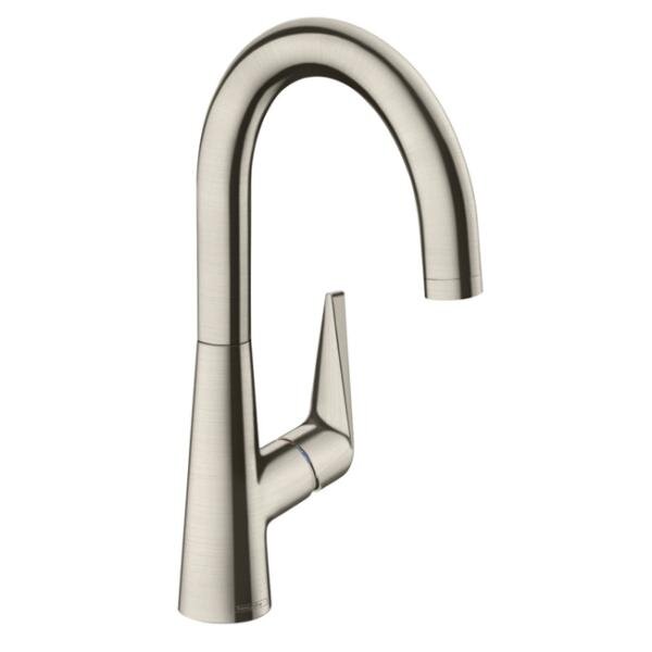 Изображение товара Смеситель для кухонной мойки Hansgrohe Talis S 72814800 из стали с поворотным изливом