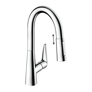 Изображение товара Современный кухонный смеситель Hansgrohe Talis S хром 72815000