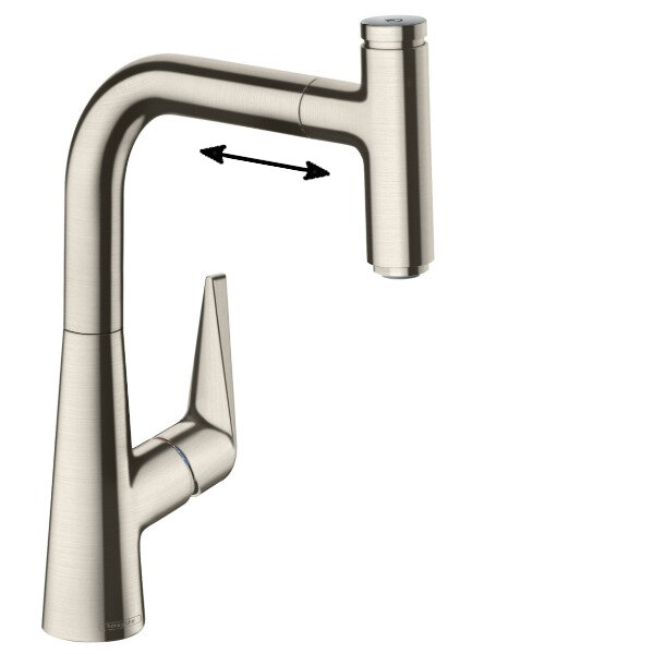 Изображение товара Смеситель для кухонной мойки Hansgrohe Talis Select S 72822800 сталь