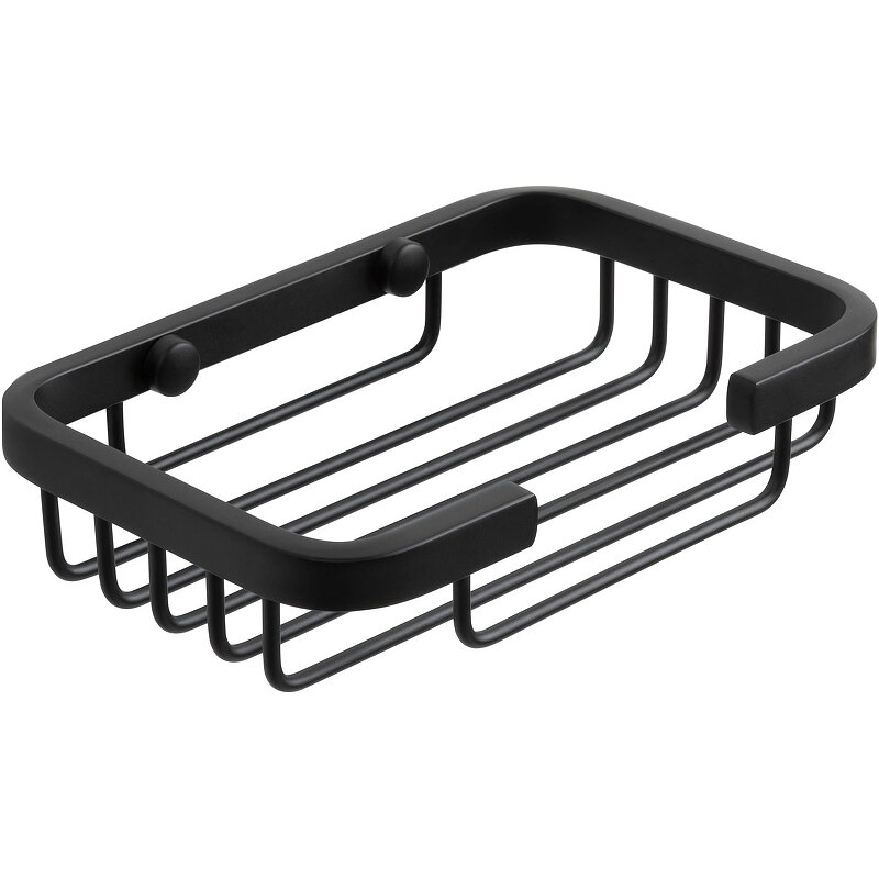 Изображение товара Мыльница Allen Brau Priority 6.31016-31 настенная черный матовый из латуни и нержавеющей стали