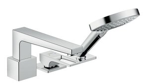 Изображение товара Смеситель для ванны и душа Hansgrohe Metropol, 74551000, монтаж на борт ванны, хром