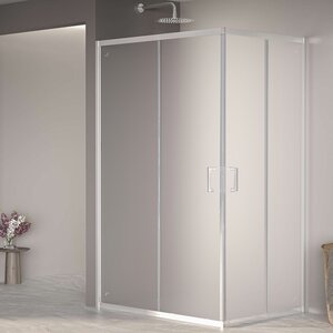 Изображение товара Душевой уголок RGW Passage PA-040 3508104092-21, 90 х 120 см, стекло матовое, профиль хром