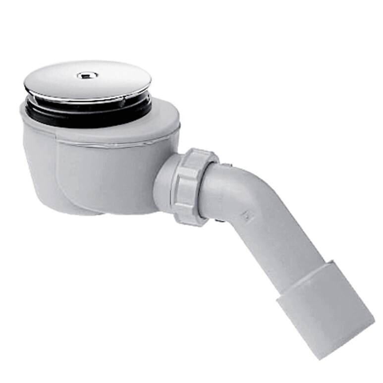 Изображение товара Сифон для поддона Hansgrohe Staro 90 хром, высокий пропуск 29 л/мин, самотвод