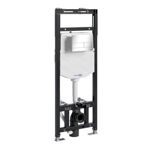 Изображение товара Инсталляция для унитаза WasserKraft Alme 15TLT с механической клавишей