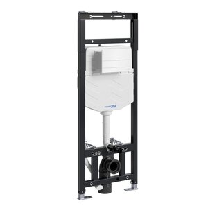Изображение товара Инсталляция для унитаза WasserKraft Alme 15TLT.010.ME.WH04, механическая клавиша белая