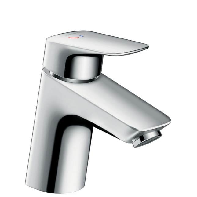 Изображение товара Смеситель для раковины Hansgrohe Logis 71072000 хром однорычажный