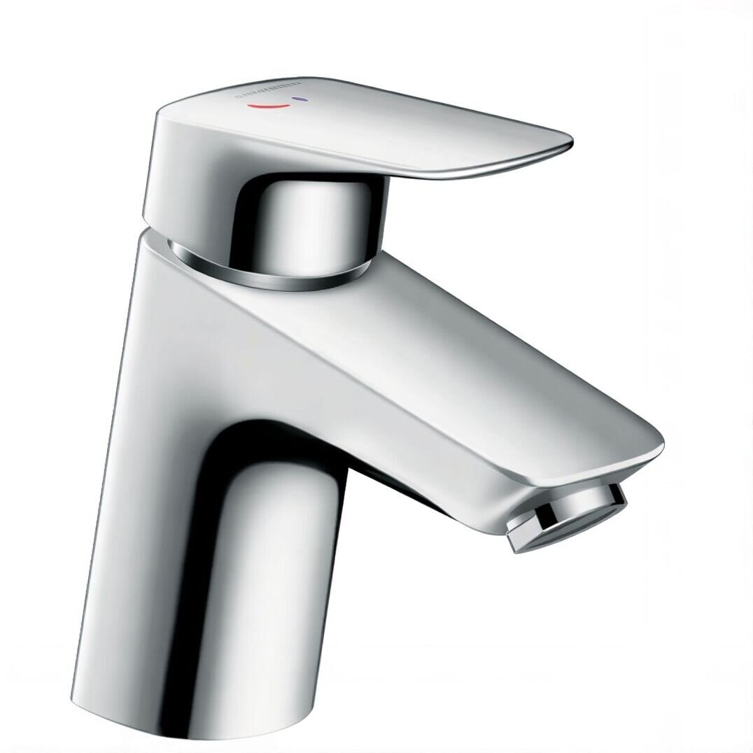 Изображение товара Смеситель для раковины Hansgrohe Logis хром однорычажный с технологией AirPower