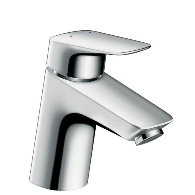 Изображение товара Смеситель для раковины Hansgrohe Logis 71078000 хром однорычажный