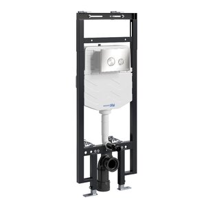 Изображение товара Инсталляция для унитаза WasserKraft Dinkel 58TLT.010.ME.BN01 механическая никель