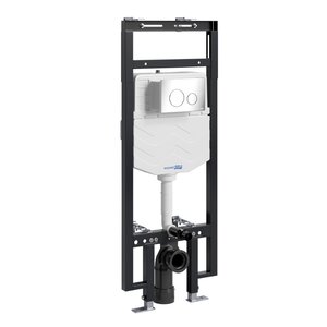 Изображение товара Инсталляция для унитаза WasserKraft Dinkel 58TLT.010.ME.CH02 механическая хром