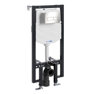 Изображение товара Инсталляция для унитаза WasserKraft Vils 56TLT 010 ME BN03 механическая никель