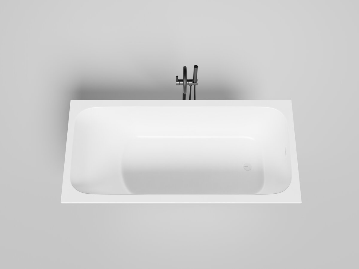 Изображение товара Ванна Salini Orlanda Kit 102126MF 170x80 см из искусственного камня с гидроизоляцией
