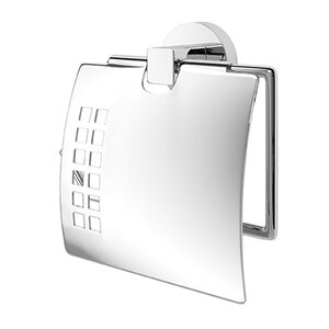 Изображение товара Держатель туалетной бумаги Mosel K-46625 с крышкой хром