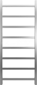 Изображение товара Полотенцесушитель водяной Grota Soffi 530x1200 NP, ширина 50 см, высота 120 см, подключение нижнее, хром