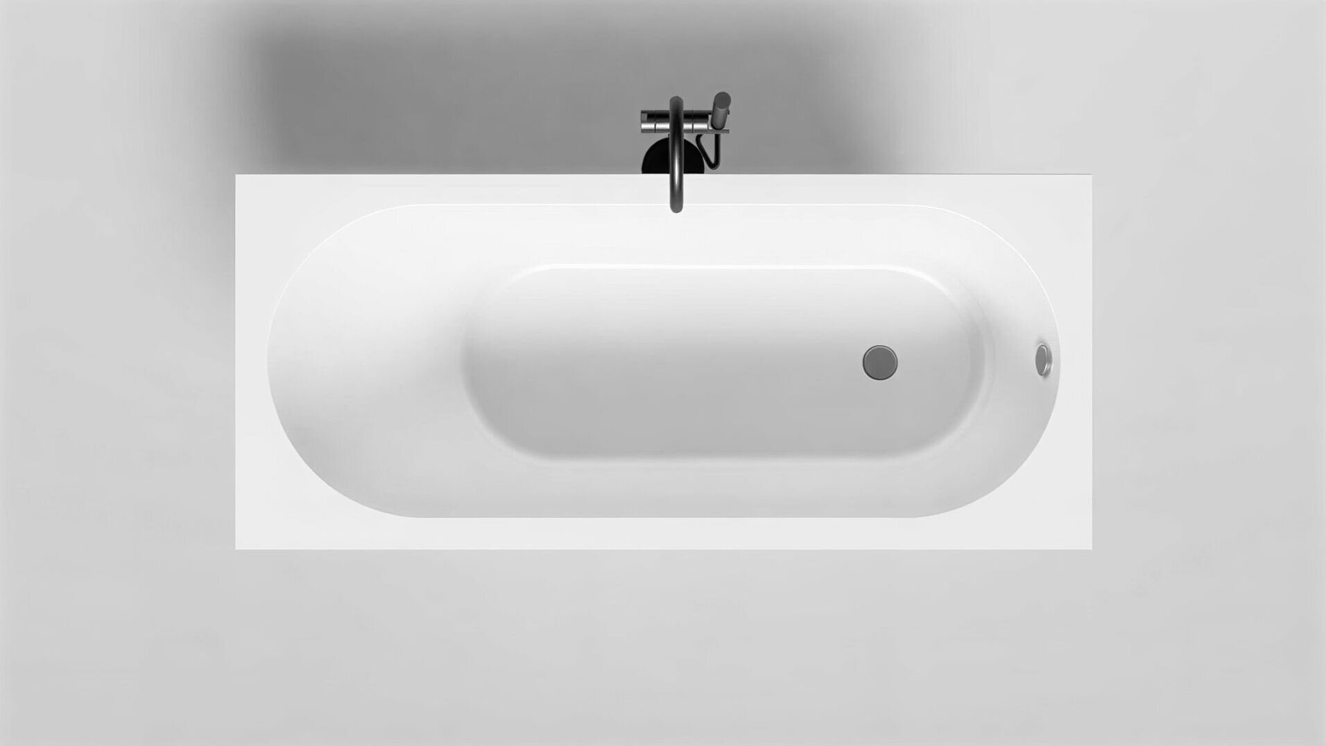 Изображение товара Ванна Salini Ornella 102326MF S-Stone белый матовый 1600x700 мм