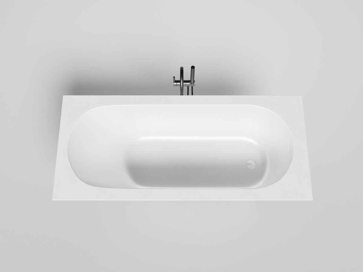 Изображение товара Ванна Salini Ornella Kit 102422MF 180х80 см из искусственного камня белый матовый