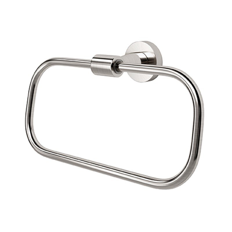 Изображение товара Полотенцедержатель WasserKRAFT Никель 23 см надежный и стильный