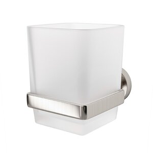 Изображение товара Стакан для щеток WasserKRAFT Tauber K-64428, держатель никель