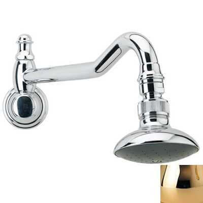 Изображение товара Верхний душ Bandini Antico 647720KK06, 7,6x7.6 cм, 1 режим струи, с держателем, золото