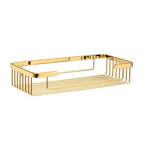 Изображение товара Полка металлическая прямая WasserKRAFT K-722PG, золото глянцевое