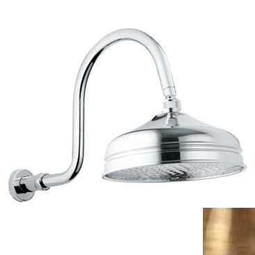 Изображение товара Верхний душ Bandini Antico 647350YY06 30x30 см бронза с одним режимом