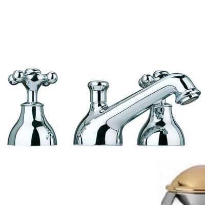 Изображение товара Смеситель для раковины Bandini Classic 608920KO21 хром-золото Италия
