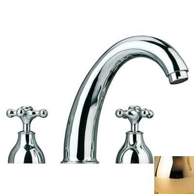 Изображение товара Смеситель для ванны Bandini Classic 606940KK21 золото, Италия, двухвентильный