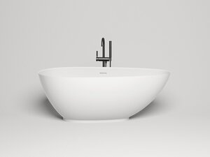 Изображение товара Ванна Salini Paola 101512SMF 172x82 см из искусственного камня S-Stone белая матовая