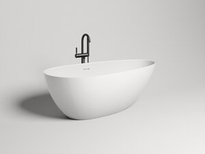 Изображение товара Ванна Salini Paola In 101612GF 172x82 см из искусственного камня белая