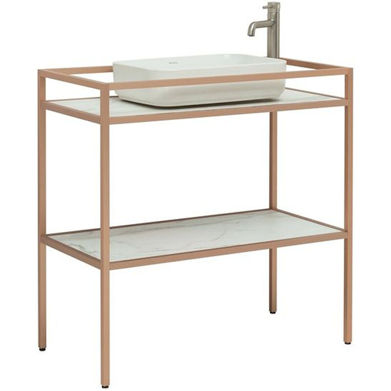 Изображение товара Консоль под раковину Allen Brau Liberty 1.33004.60 90 см медь браш