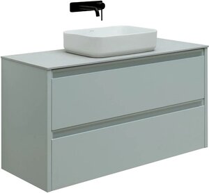 Изображение товара Подвесная тумба под раковину Allen Brau Fantasy 120 см с эмалью