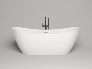 Изображение товара Ванна Salini Noemi 101712GF 170x75 см из искусственного камня S-Sense белая