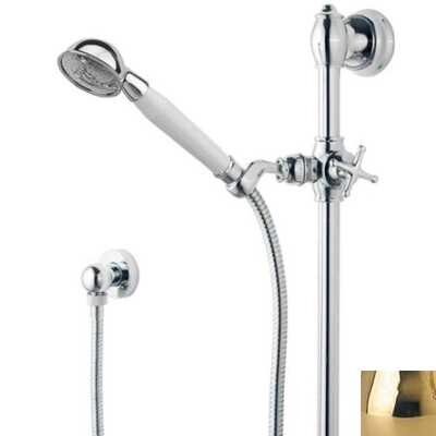 Изображение товара Душевой гарнитур Bandini Classic 688120KK21 с одним режимом и хром-золотым покрытием