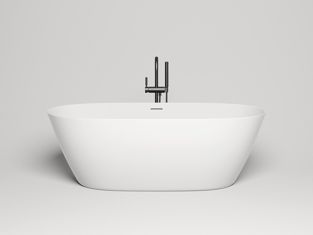 Изображение товара Ванна Salini Sofia 102511GF, 165 х 75 см, из искусственного камня S-Sense, цвет белый, покраска по RAL полностью