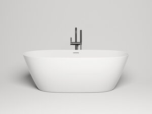 Изображение товара Ванна Salini Sofia 102521MF 165x75 см из искусственного камня с гарантия 10 лет