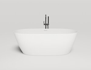 Изображение товара Ванна Salini Sofia 102516GF, 170 х 80 см, из искусственного камня S-Sense, цвет белый, покраска по RAL полностью