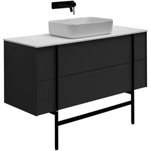 Изображение товара Подвесная тумба под раковину Allen Brau Reality 120 см антрацит матовая