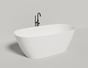 Изображение товара Ванна Salini Sofia 102519GF, 185 х 90 см, из искусственного камня S-Sense, цвет белый, покраска по RAL полностью
