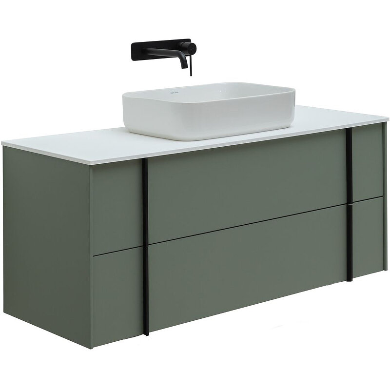 Изображение товара Тумба под раковину Allen Brau Reality 1.32008.CGM Подвесная, олива матовая Изображение товара Тумба под раковину Allen Brau Reality 1.32008.CGM Подвесная, олива матовая