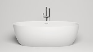 Изображение товара Ванна Salini Alda 101923MF 160x80 см иск. камень RAL матовая Италия Россия