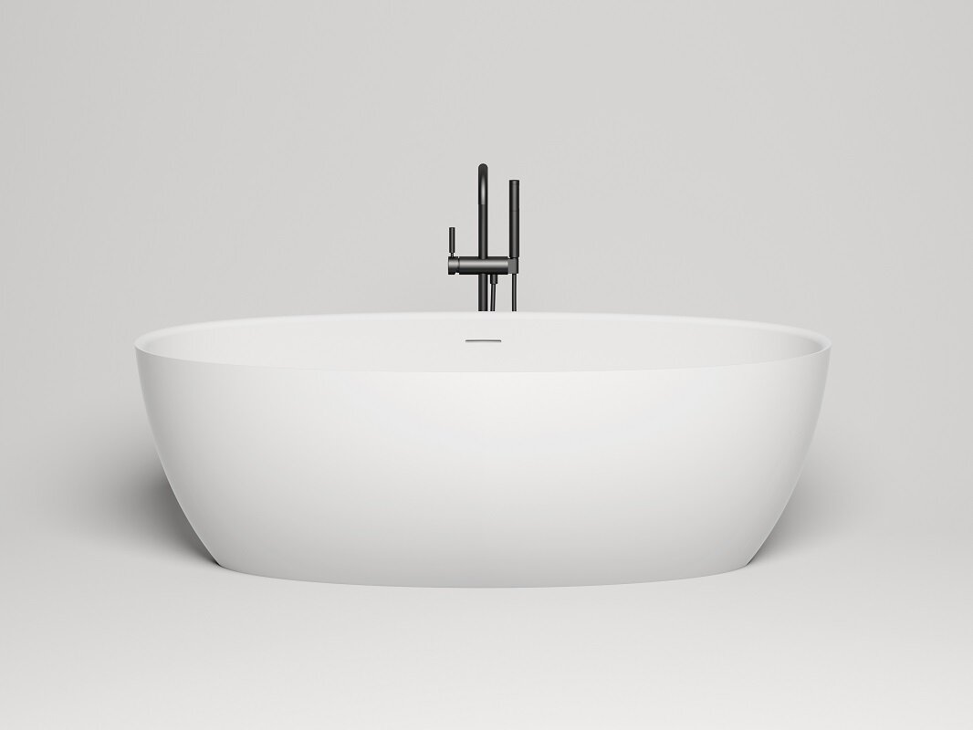 Изображение товара Ванна Salini Alda 101912G 170x81 см из искусственного камня белая