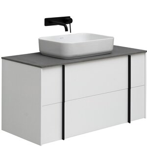 Изображение товара Подвесная тумба под раковину Allen Brau Reality 120 см белый матовый