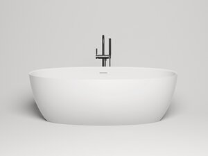 Изображение товара Ванна Salini Alda 101911GF, 178 х 92 см, из искусственного камня S-Sense, цвет белый, покраска по RAL полностью