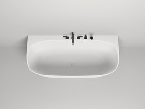 Изображение товара Ванна Salini Sofia Wall 102513GF 180х85 см из искусственного камня с гарантией 10 лет