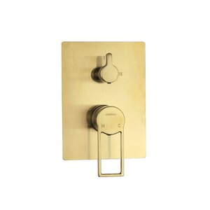 Изображение товара Смеситель для душа Caprigo Kub 54-051-brg, золото матовое