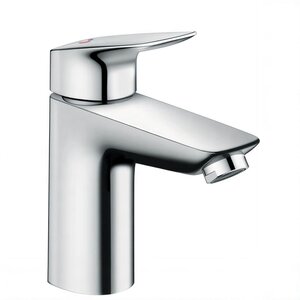 Изображение товара Смеситель для раковины Hansgrohe Logis, 71102000, с донным клапаном, хром