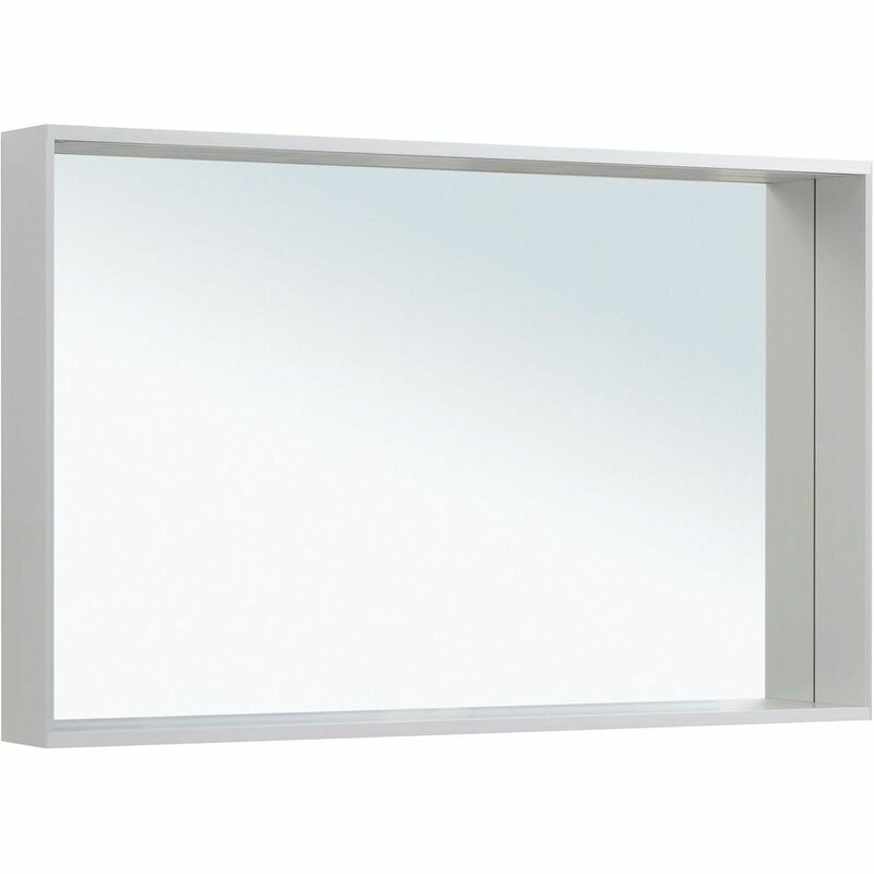 Изображение товара Зеркало Allen Brau Reality 1.32021.02, 120 см, с подсветкой, с сенсорным выключателем, серебро браш